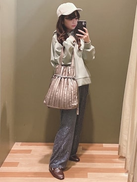 ﾕﾂﾞﾂﾞｷさん（レディース・157cm）の冬コーディネート