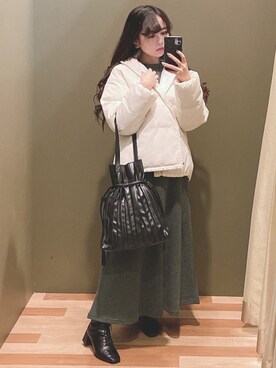 ﾕﾂﾞﾂﾞｷさん（レディース・157cm）の冬コーディネート