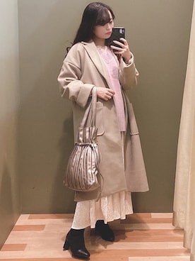 「Sugar spoon（シュガースプーン）のアイテム」を使った、ﾕﾂﾞﾂﾞｷさん（レディース・157cm）の冬コーディネート