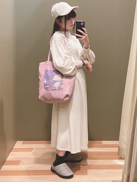 「COACH（コーチ）のアイテム（アクセサリー）」を使った、ﾕﾂﾞﾂﾞｷさん（レディース・157cm）の冬コーディネート