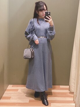 ﾕﾂﾞﾂﾞｷさん（レディース・157cm）の冬コーディネート