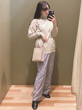 ユヅヅキさん(レディース・157cm)の冬コーディネート