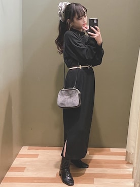 「Sugar spoon（シュガースプーン）のアイテム」を使った、ﾕﾂﾞﾂﾞｷさん（レディース・157cm）の冬コーディネート