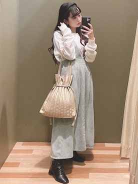 ﾕﾂﾞﾂﾞｷさん（レディース・157cm）の冬コーディネート