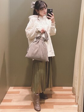 ﾕﾂﾞﾂﾞｷさん（レディース・157cm）の冬コーディネート