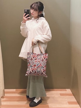 ユヅヅキさん(レディース・157cm)の冬コーディネート