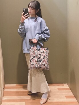 ユヅヅキさん(レディース・157cm)の冬コーディネート
