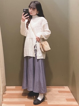 ﾕﾂﾞﾂﾞｷさん（レディース・157cm）の冬コーディネート