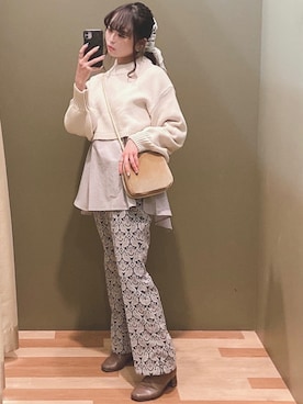 ﾕﾂﾞﾂﾞｷさん（レディース・157cm）の冬コーディネート