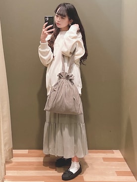 ﾕﾂﾞﾂﾞｷさん（レディース・157cm）の冬コーディネート