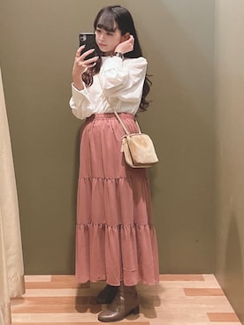 ﾕﾂﾞﾂﾞｷさん（レディース・157cm）の冬コーディネート