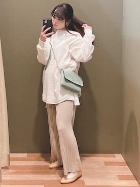 「Sugar spoon（シュガースプーン）のアイテム」を使った、ﾕﾂﾞﾂﾞｷさん（レディース・157cm）の冬コーディネート