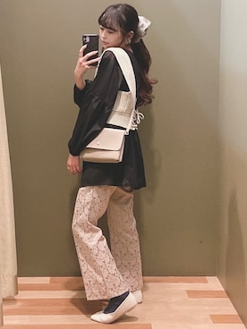 「ELENCARE DUE（エレンカーレデュエ）のアイテム」を使った、ﾕﾂﾞﾂﾞｷさん（レディース・157cm）の冬コーディネート