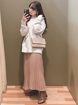 ﾕﾂﾞﾂﾞｷさん（レディース・157cm）の冬コーディネート