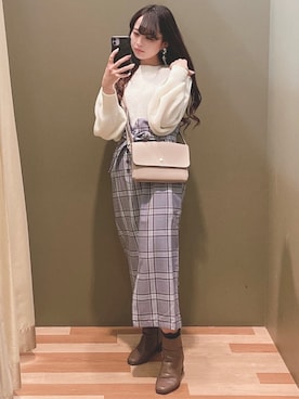 ﾕﾂﾞﾂﾞｷさん（レディース・157cm）の冬コーディネート