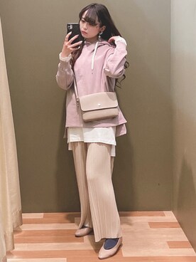 ﾕﾂﾞﾂﾞｷさん（レディース・157cm）の冬コーディネート