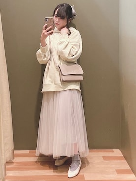 「Legato Largo（レガートラルゴ）のアイテム」を使った、ﾕﾂﾞﾂﾞｷさん（レディース・157cm）の冬コーディネート