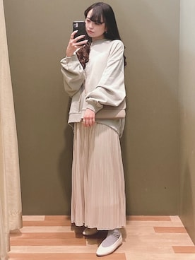 「Legato Largo（レガートラルゴ）のアイテム」を使った、ﾕﾂﾞﾂﾞｷさん（レディース・157cm）の冬コーディネート