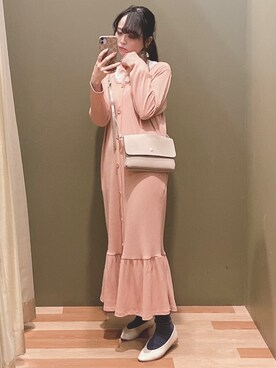 ユヅヅキさん(レディース・157cm)の冬コーディネート