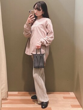 「Wrangler」｜「アイテム（その他）」を使った、ﾕﾂﾞﾂﾞｷさん（レディース・157cm）の冬コーディネート