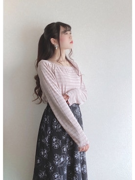 ユヅヅキさん(レディース・157cm)の冬コーディネート