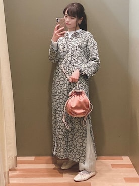 ユヅヅキさん(レディース・157cm)の冬コーディネート