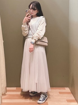 「Legato Largo（レガートラルゴ）のアイテム」を使った、ﾕﾂﾞﾂﾞｷさん（レディース・157cm）の冬コーディネート