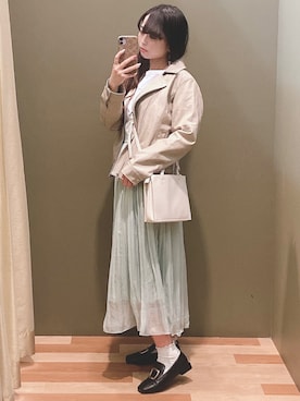 「SLURR（スラ―）のアイテム」を使った、ﾕﾂﾞﾂﾞｷさん（レディース・157cm）の冬コーディネート