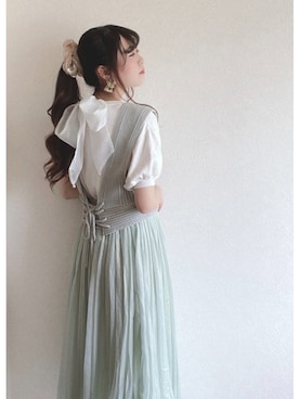 「SLURR（スラ―）のアイテム」を使った、ﾕﾂﾞﾂﾞｷさん（レディース・157cm）の冬コーディネート