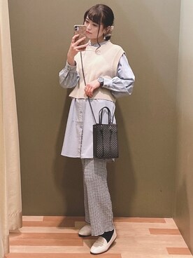 ユヅヅキさん(レディース・157cm)の春コーディネート