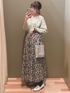 ユヅヅキさん(レディース・157cm)の春コーディネート