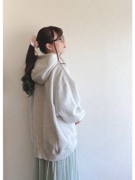 「SLURR（スラ―）のアイテム」を使った、ﾕﾂﾞﾂﾞｷさん（レディース・157cm）の春コーディネート