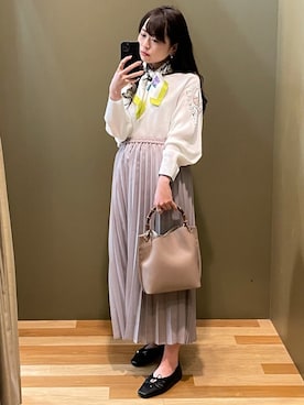 ユヅヅキさん(レディース・157cm)の春コーディネート