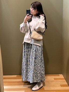 ユヅヅキさん(レディース・157cm)の春コーディネート