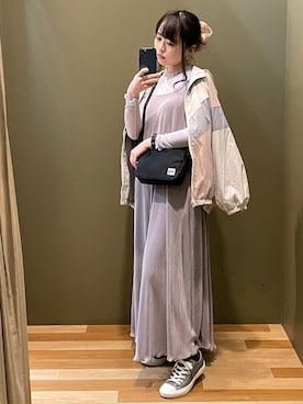 「ELENCARE DUE（エレンカーレデュエ）のアイテム」を使った、ﾕﾂﾞﾂﾞｷさん（レディース・157cm）の春コーディネート