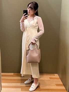 ユヅヅキさん(レディース・157cm)の春コーディネート