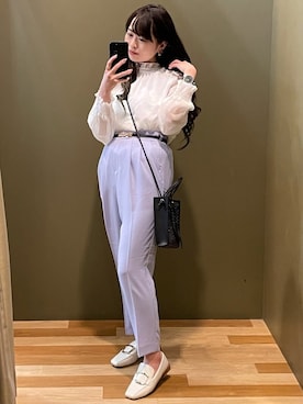 ユヅヅキさん(レディース・157cm)の春コーディネート
