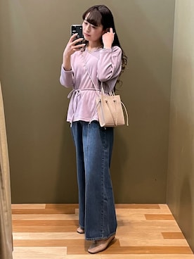 ユヅヅキさん(レディース・157cm)の春コーディネート