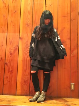 fukuchanさん（レディース・154cm）の春コーディネート