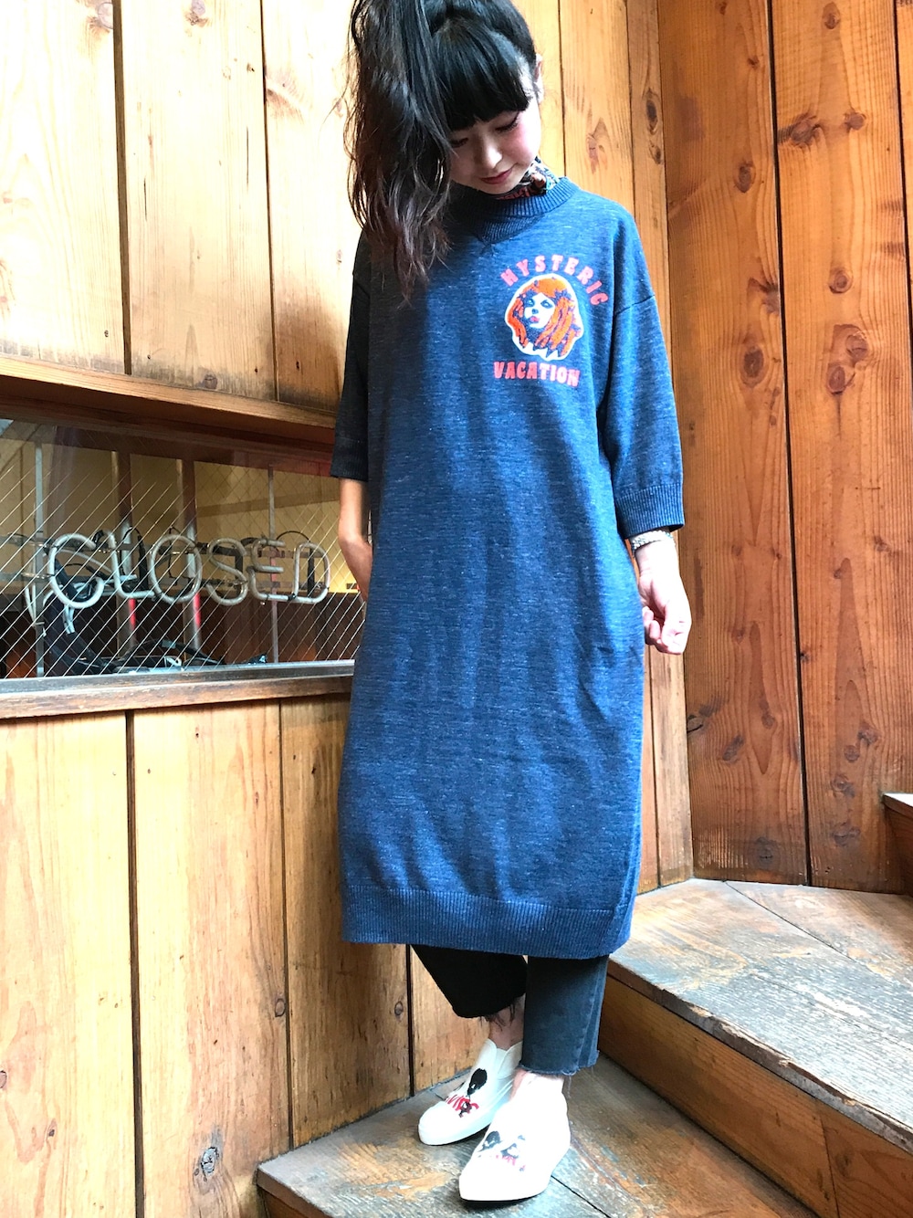 HYSTERIC GLAMOUR（ヒステリックグラマー）の「VACATIONワッペン