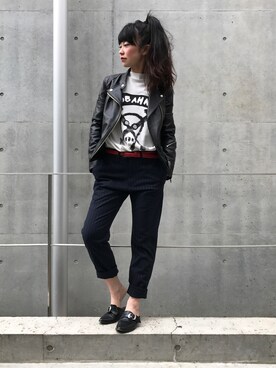 fukuchanさん（レディース・154cm）の夏コーディネート