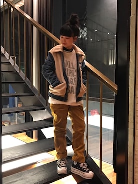 fukuchanさん（レディース・154cm）の秋コーディネート