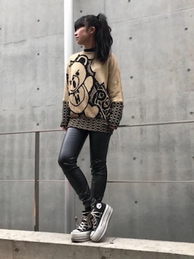 fukuchanさん（レディース・154cm）の冬コーディネート