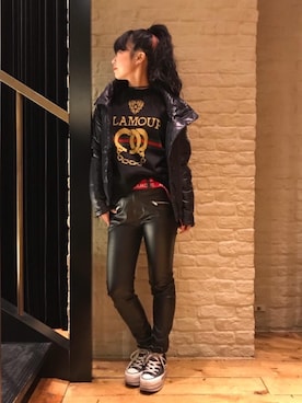 fukuchanさん（レディース・154cm）の冬コーディネート