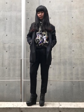 fukuchanさん（レディース・154cm）の冬コーディネート