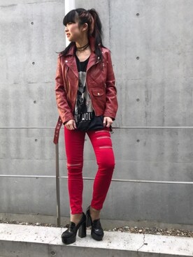 fukuchanさん（レディース・154cm）の冬コーディネート