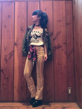 fukuchanさん（レディース・154cm）の春コーディネート