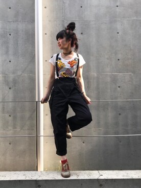 fukuchanさん(レディース・154cm)の春コーディネート