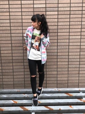 fukuchanさん（レディース・154cm）の夏コーディネート