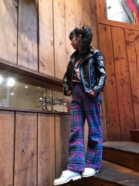 「サイクロン」｜fukuchanさん（レディース・154cm）の秋コーディネート